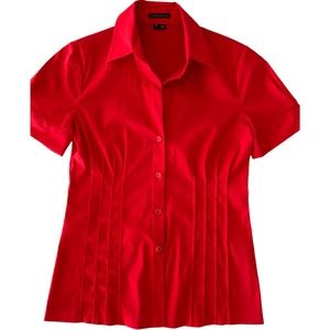 Theory Button down Red Size Petite